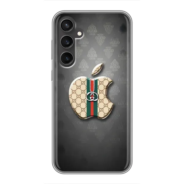 Чехол с принтом «Apple gucci» для Samsung Galaxy S23 FE