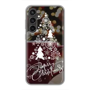 Рождественские Чехлы для Samsung Galaxy S23 FE (VPrint) (Елочка узорная)