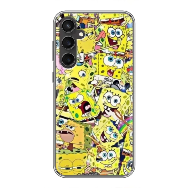Чехол с принтом «Эмоции Спанч Боба» для Samsung Galaxy S23 FE