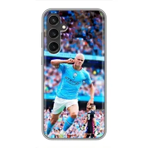 Чехлы с футболистом Ерлинг Холанд для Samsung Galaxy S23 FE (AlphaPrint) (фанаты Холанда)