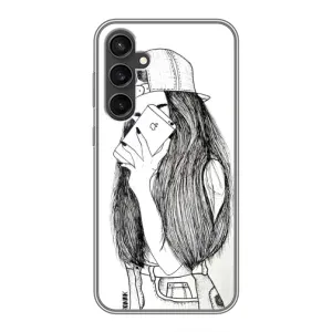 Чехол с печатью для Samsung Galaxy S23 FE - (Мода) (AlphaPrint) (Фото девочки)