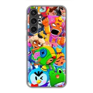 Чехол для Samsung Galaxy S23 FE Бравл Старс (VPrint) (герои Бравл Старс)