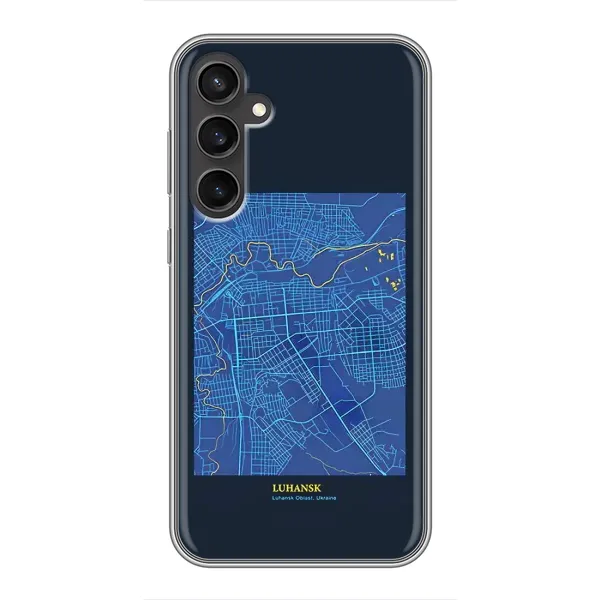 Чехол с принтом «Гуганск» для Samsung Galaxy S23 FE