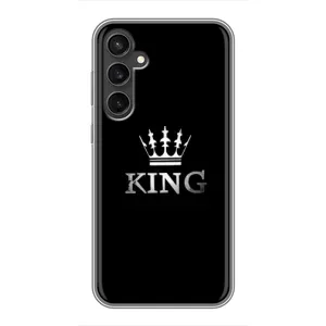 Чехол с Короной Самсунг С23 ФЕ - (AlphaPrint) (KING)
