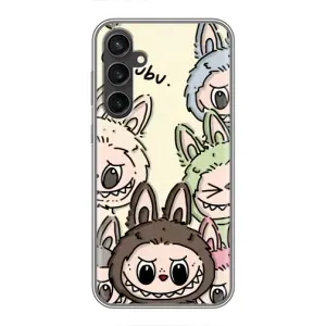 Чохол з Лабубу на Samsung Galaxy S23 FE (Золота мавпа Bored Ape)