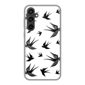 Чехол с птицами на Samsung Galaxy S23 FE (VPrint) (Ласточки)