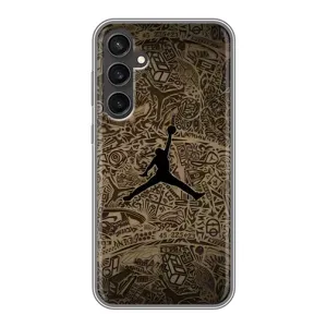 Чехлы для Samsung Galaxy S23 FE - с картинкой JORDAN (AlphaPrint) (Logo Jordan)