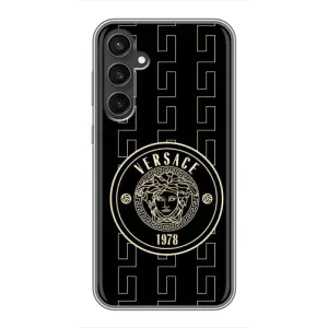 Чехлы VERSACE для Самсунг С23 ФЕ (PREMIUMPrint) (Лого Версаче)