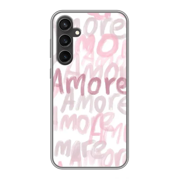 Чехол с принтом «Аморе любовь» для Samsung Galaxy S23 FE Чехол с принтом «Аморе любовь» для Samsung Galaxy S23 FE