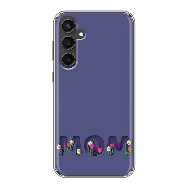 Чохол з принтом «Мама в квітах» для Samsung Galaxy S23 FE