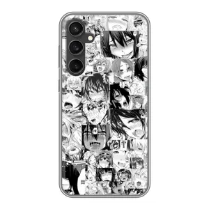 Анимешный чехол для Samsung Galaxy S23 FE (Ahegao manga)
