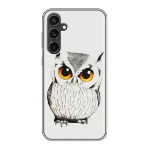 Чехол с птицами на Samsung Galaxy S23 FE (VPrint) (Милая Сова)
