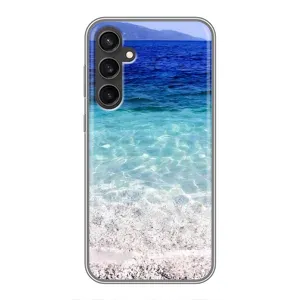 Силиконовый чехол с КАРТИНКАМИ лето для Samsung Galaxy S23 FE (AlphaPrint) (Море)