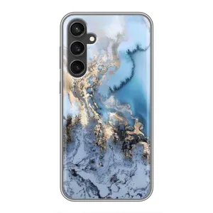 Мраморный чехол на Samsung Galaxy S23 FE (VPrint) (Нежный мрамор)