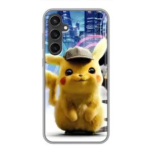 Чохол з Пікачу на Samsung Galaxy S23 FE (Пікачу в місті)