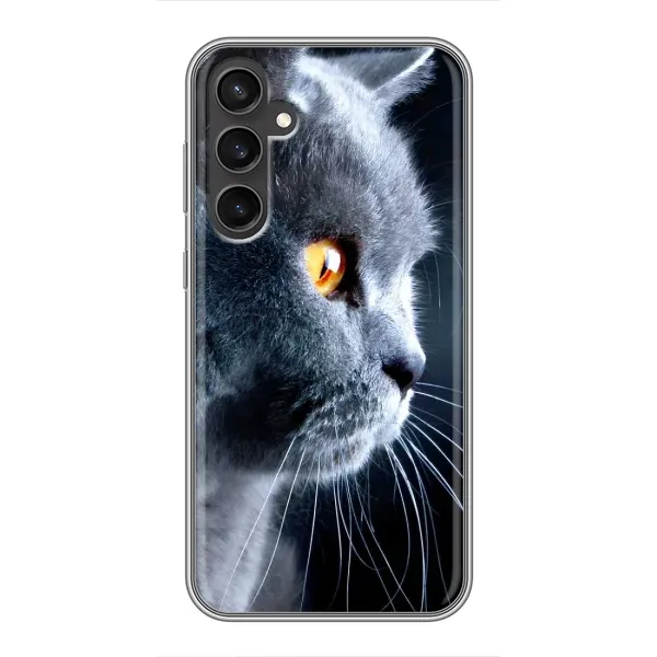 Чехол с принтом «Серый Кот» для Samsung Galaxy S23 FE