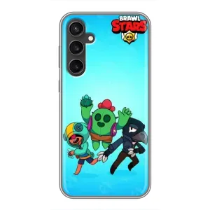 Чехлы Brawl Stars для Samsung Galaxy S23 FE (AlphaPrint) (Трио героев)