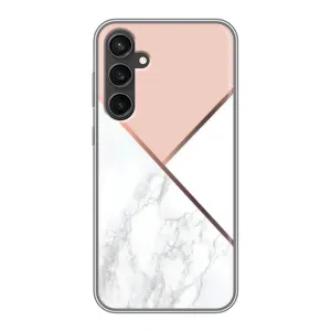 Мраморный чехол на Samsung Galaxy S23 FE (VPrint) (Тройной мрамор)
