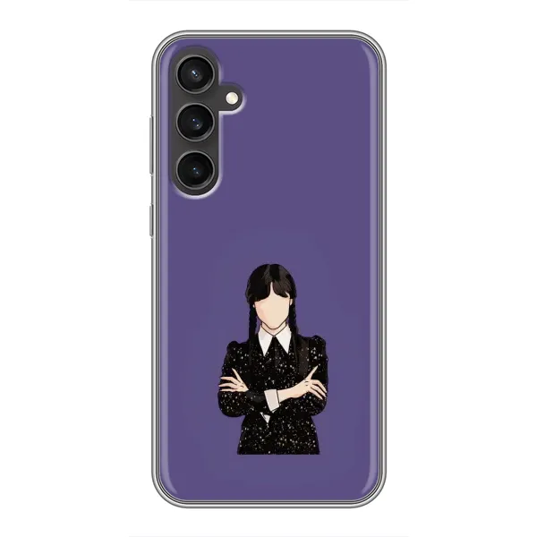 Чехол с принтом «Уэнздей в черном» для Samsung Galaxy S23 FE