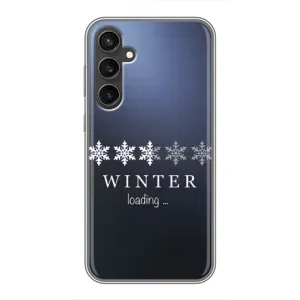Зимние Чехлы для Самсунг С23 ФЕ - прозрачный фон (Winter loading)
