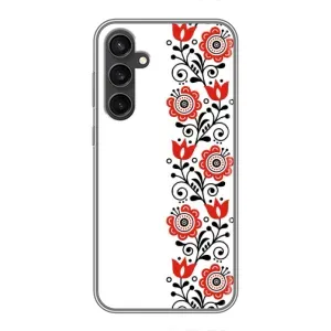 Чехол для Патриота Украины Samsung Galaxy S23 FE - (AlphaPrint) (Яркая вишиванка)