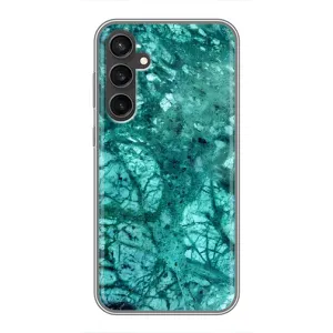Мраморный чехол на Samsung Galaxy S23 FE (VPrint) (Зеленый мрамор)