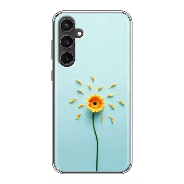 Чехол с принтом «Желтый цветок» для Samsung Galaxy S23 FE Чехол с принтом «Желтый цветок» для Samsung Galaxy S23 FE