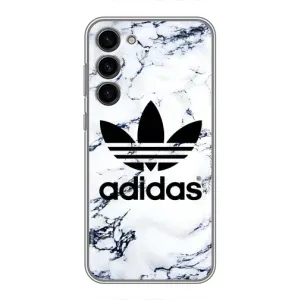 Чехлы Адидас для Samsung Galaxy S23 Plus (AlphaPrint) (Адидас на мраморе)