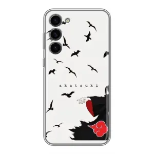 Чехлы на тему: Итачи Учиха для Samsung Galaxy S23 Plus (AlphaPrint) (Akatsuki)