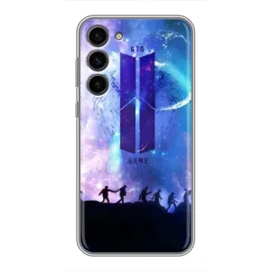 Чехлы BTS для Samsung Galaxy S23 Plus (AlphaPrint) (Army BTS)