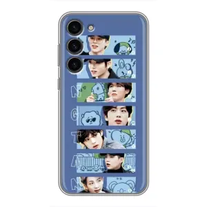 Чехлы BTS для Samsung Galaxy S23 Plus (AlphaPrint) (Bangtan)