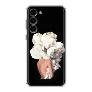 Чехлы (ART) Цветы на Samsung Galaxy S23 Plus (VPrint) (Белые цветы)