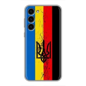Украинские Чехлы для Samsung Galaxy S23 Plus с картинкой УПА (AlphaPrint) (Флаг УПА)