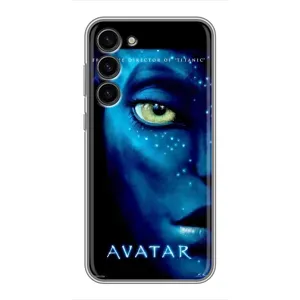 Чехлы с фильма АВАТАР для Samsung Galaxy S23 Plus (AlphaPrint) (глаз Аватара)
