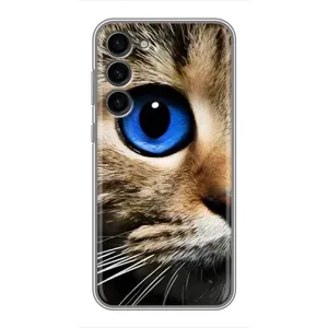 Чехлы с Котиками для Samsung Galaxy S23 Plus (VPrint) (Глаз кота)