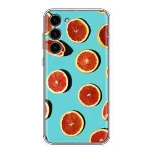 Чехлы с Фруктами для Samsung Galaxy S23 Plus (VPrint) (Грейпфрут)