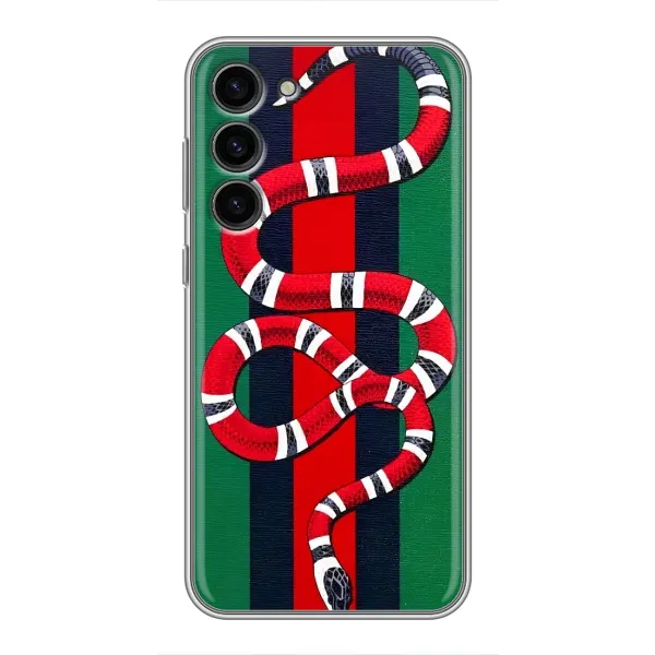 Чехол с принтом «Gucci змия» для Samsung Galaxy S23 Plus
