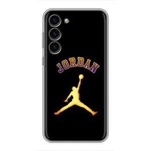 Чехлы для Samsung Galaxy S23 Plus - с картинкой JORDAN (AlphaPrint) (Jordan Gold)