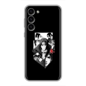 Чехлы на тему: Итачи Учиха для Samsung Galaxy S23 Plus (AlphaPrint) (коллаж Итачи)
