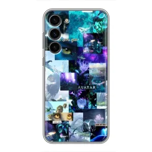 Чехлы с фильма АВАТАР для Samsung Galaxy S23 Plus (AlphaPrint) (коллаж Аватар)