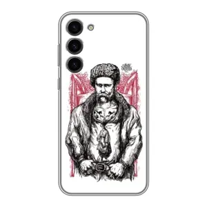 Чехлы для Samsung Galaxy S23 Plus с принтом Тараса Шевченко (AlphaPrint) (Козак Шевченко)