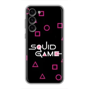 Чехол Гра в кальмара для Samsung Galaxy S23 Plus (Паттерн Игра кальмара)