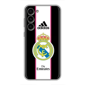 Чехол для Samsung Galaxy S23 Plus с принтом Реал Мадрид (Лого Real Madrid)