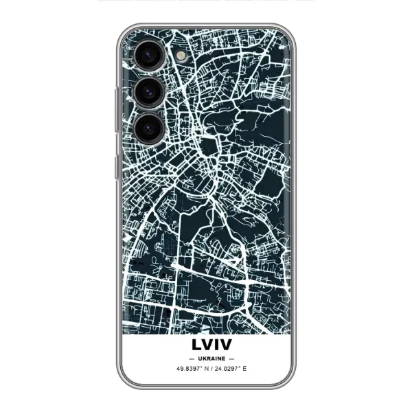 Чехол с принтом «Львов» для Samsung Galaxy S23 Plus