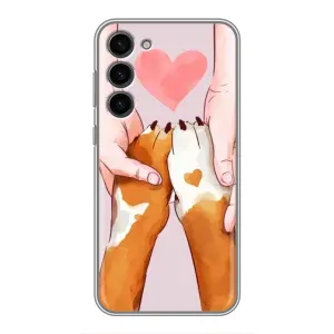 Чехлы с собаками для Samsung Galaxy S23 Plus (VPrint) (Любовь к собакам)