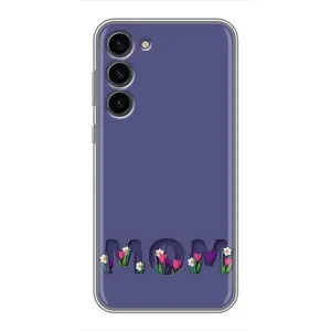 Чехол с принтом «Мама в цветах» для Samsung Galaxy S23 Plus