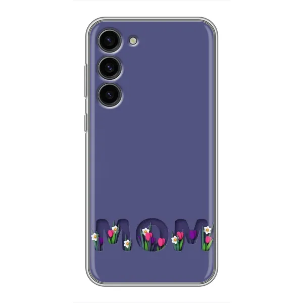Чехол с принтом «Мама в цветах» для Samsung Galaxy S23 Plus