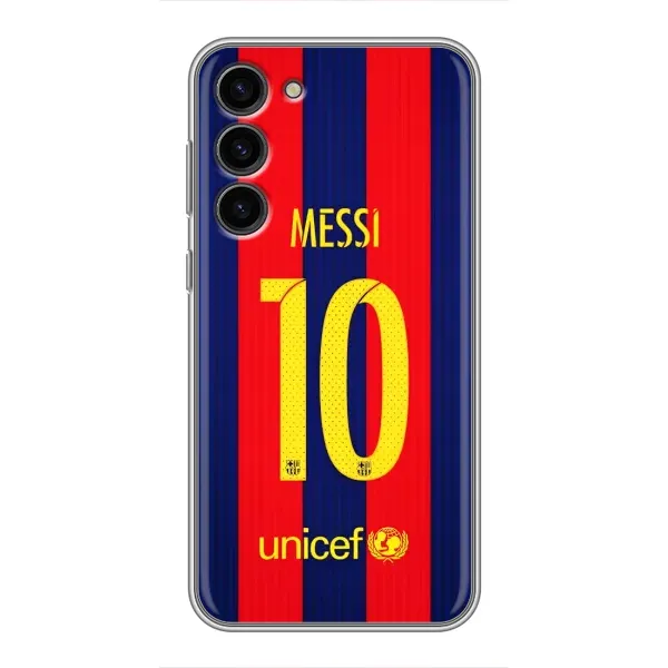 Чехол с принтом «Messi Barca 10» для Samsung Galaxy S23 Plus