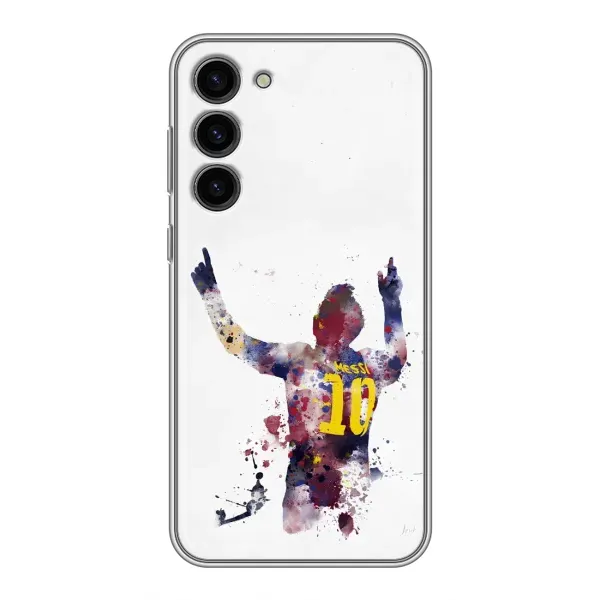 Чехол с принтом «Messi Barca» для Samsung Galaxy S23 Plus