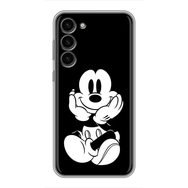 Чехол с принтом «Микки на черном» для Samsung Galaxy S23 Plus Чехол с принтом «Микки на черном» для Samsung Galaxy S23 Plus